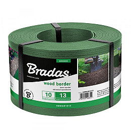 Бордюр Wood Border 130мм х 28мм х 10м зелений Bradas