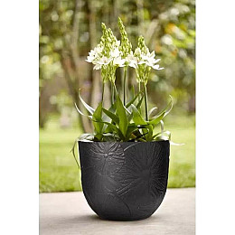 Вазон Elho fuente lily 30*24см чорний 12 л