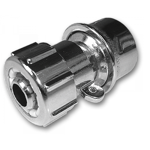 Коннектор 1/2" - СТАНДАРТНИЙ ЦИНК ХРОМ Bradas