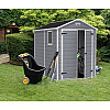 Садовый пластиковый домик Manor 6x8 DD Keter