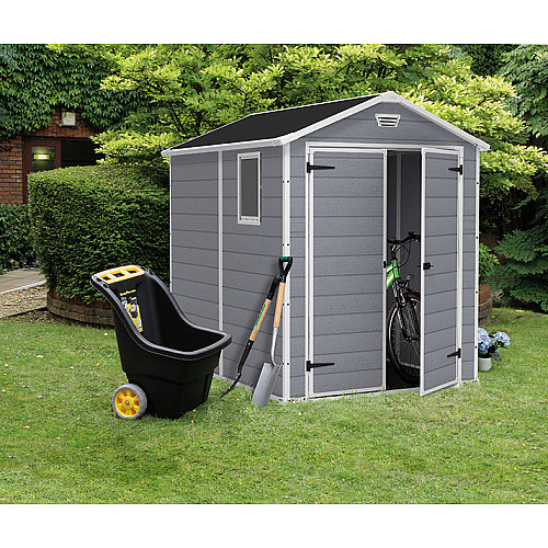 Садовый пластиковый домик Manor 6x8 DD Keter
