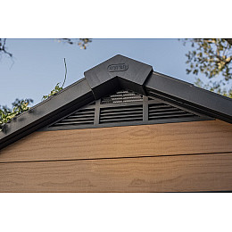 Садовий пластиковий будиночок Newton 759 коричневий Keter