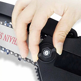 Аккумуляторная цепная мини-пила сучкорез для обрезки деревьев Mini Electric CHAIN SAW Black 1 АКБ (3_03784)