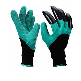 Садові рукавички Garden Genie Gloves Зелені