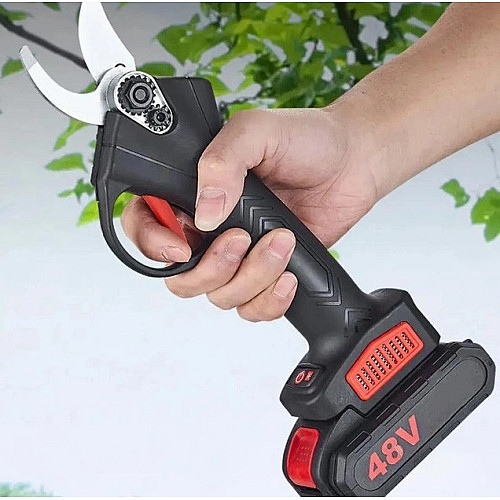 Аккумуляторний секатор RIAS Electric Scissors 48V у валізі 2хАКБ (3_04946)