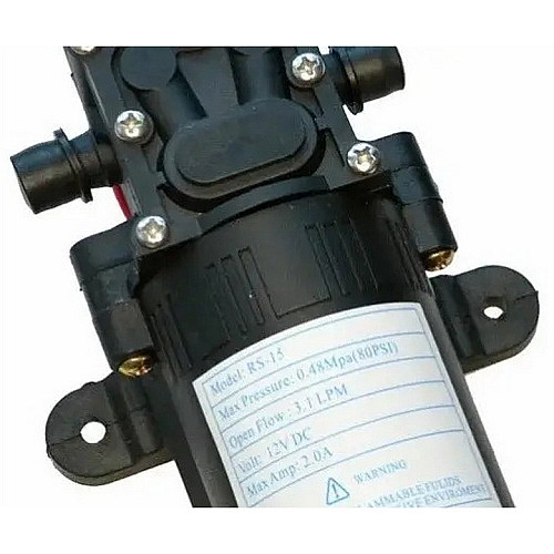 Водяной насос мембранный CNV RS-15 12В 80psi высокого давления 9267