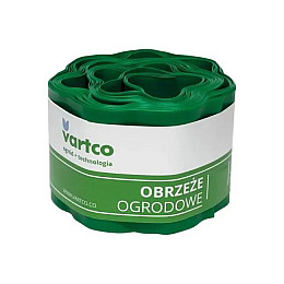 Лента бордюрна садова VARTCO 20 см 9 метрів зелена