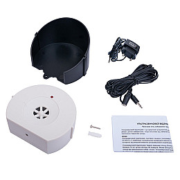 Відлякувач котів, собак і білок Tornado LS-937CD 145x138x82 мм Коричнево-бежевий