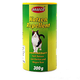 Отпугиватель котів біопорошок Braeco 300 г