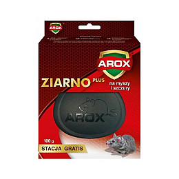 Ловушка гризунів AROX з отравою 110х40х150 мм 100 г