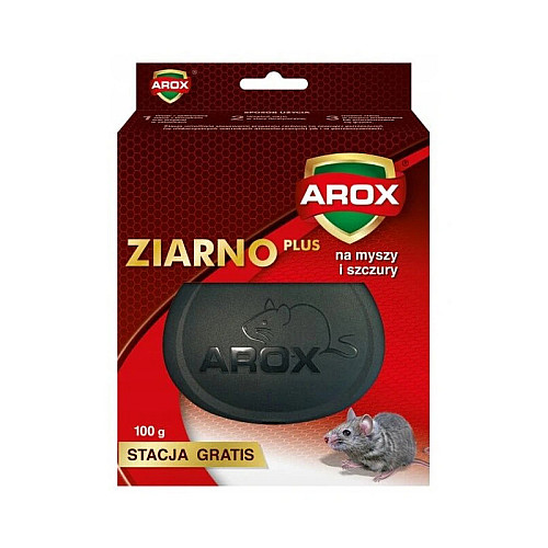 Ловушка гризунів AROX з отравою 110х40х150 мм 100 г