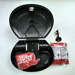 Ловушка грызунов AROX с отравой 110х40х150 мм 100 г