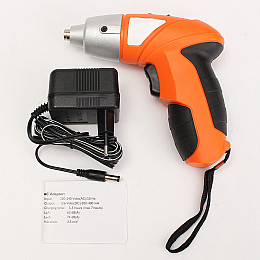 Бездротовий шуруповерт Tuoye TU-1002 Чорно-оранжевий (1152)