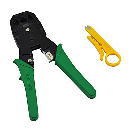 Клещи обжимные Dellta DL-315 Зеленый (hub_np2_1316)