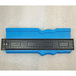 Універсальний вимірювач контуру SUNROZ контурна лінійка 25 см Синій (SUN5653)