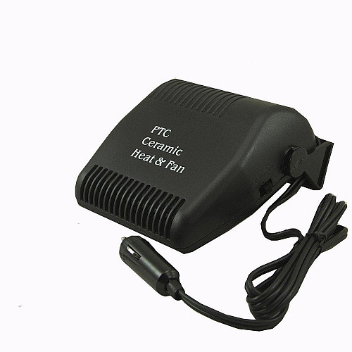 Керамический обогреватель салона RIAS Ceramic Heat And Fun 12В теплый и холодный воздух Black (3sm_844484996)