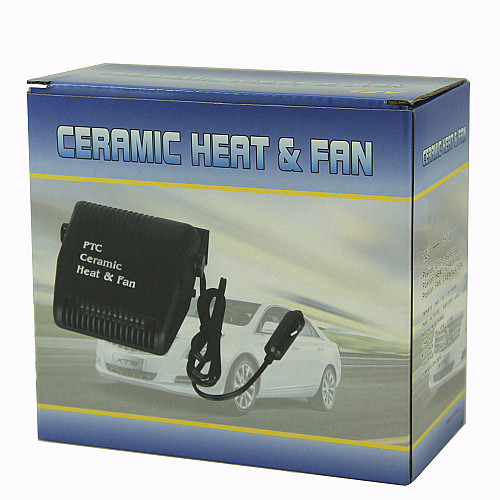 Керамический обогреватель салона RIAS Ceramic Heat And Fun 12В теплый и холодный воздух Black (3sm_844484996)