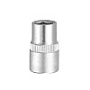 Насадка шестигранна коротка 1/2" 8мм CrV ULTRA (6070082)