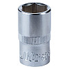 Насадка шестигранная короткая 1/2" 16мм CrV ULTRA (6070162)