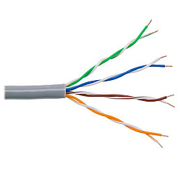 Кабель витая пара Atcom 60510 Standard FTP 0.51мм ССА CAT6 1Гб/с 305м