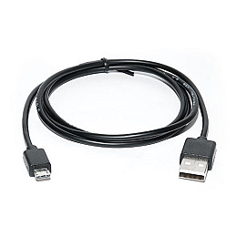 Кабель Real-el Pro USB2.0 AM-micro USB type B 1 м чорний