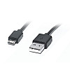 Кабель Real-el Pro USB2.0 AM-micro USB type B 1 м чорний