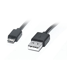 Кабель Real-el Pro USB2.0 AM-micro USB type B 1 м черный