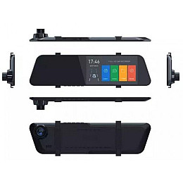 Автомобильный видеорегистратор-зеркало Zimtop 1080p с камерой заднего вида