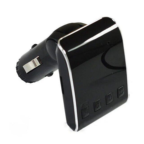 Автомобильный FM модулятор трансмиттер HZ H22BT Black (av099-hbr)