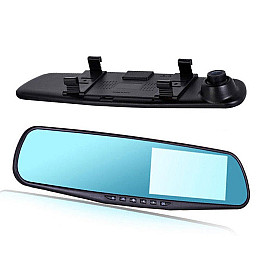 Автомобильный видеорегистратор зеркало Vehicle Blackbox DVR 1433 (av010-hbr)