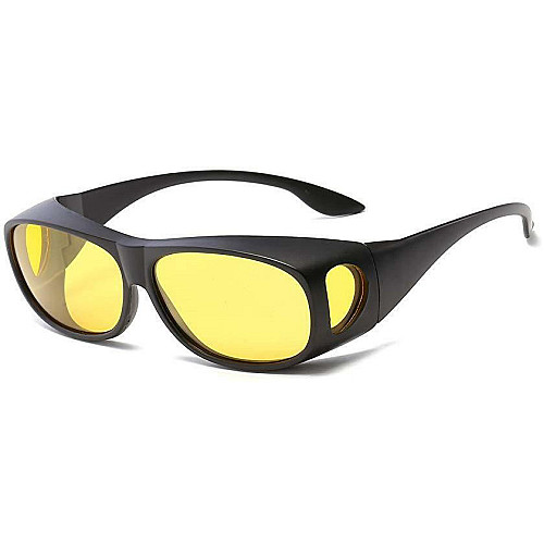 Антибликові окуляри HD Vision Wrap Arounds для водіїв Brown (av194-hbr)