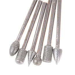 Набір алмазних бор - фрез 20 шт для гравер, шлімашина ( Dremel )