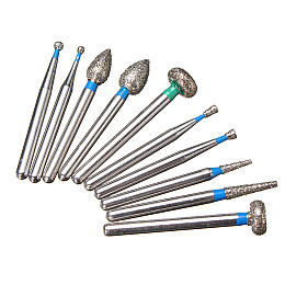 Набор стомотологических алмазных буров 10 шт