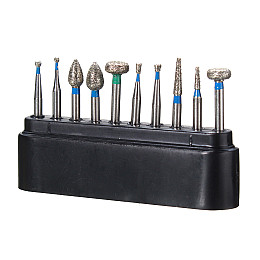 Набор стомотологических алмазных буров 10 шт