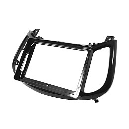 Переходна рамка Lesko для автомобіля Nissan Infiniti ESQ, Juke 2011-2019 NI 070N Чорний (6532-22658)