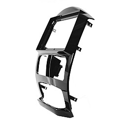 Переходна рамка для автомобілів Lesko 9" Chevrolet Spark / Daewoo Matiz 2010-2013 рр. F-6549 Чорна