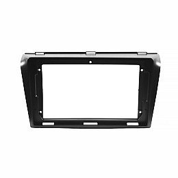 Переходна рамка Lesko 9" для автомобіля Mazda 3, Axela 2004-2009 MA 036N Чорний (6474-22650)