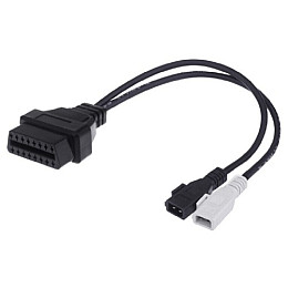 Переходник с OBD2 16pin мама на VAG 2x2pin 2+2pin папа