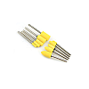 Набір жовтих корундів 10 шт для гравера, бормашинки, Dremel