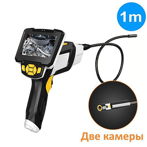 Эндоскоп для авто технический с 2-мя камерами Inskam 112-10 Dual, 8 мм (100733)