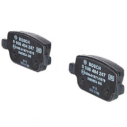 Тормозні колодки Bosch дискові задні FORD/LAND ROVER/VOLVO  R  06 0986494247