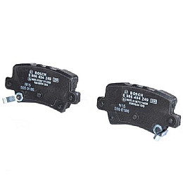 Тормозні колодки Bosch дискові задні HONDA Civic R 06-12 0986494249