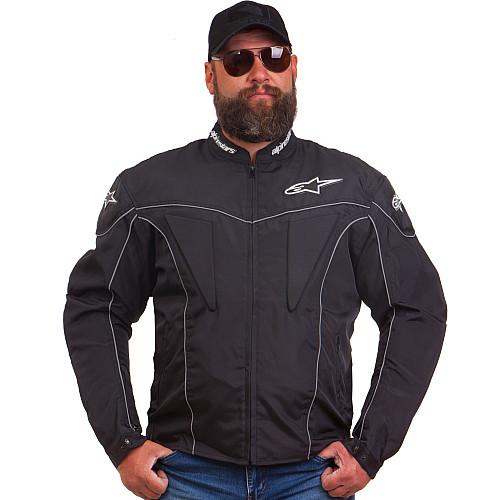 Мотокуртка текстильна з захистом Alpinestars MS-5473 2XL-50-52 Чорний PT1483
