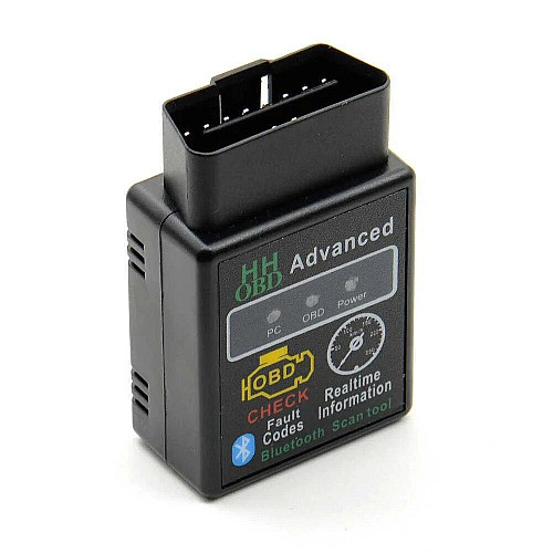 Сканер для диагностики автомобиля OBD ELM327 BT Black (av201-hbr)