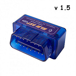 Міні Bluetooth ELM327 V1.5 OBD2 сканер діагностики авто