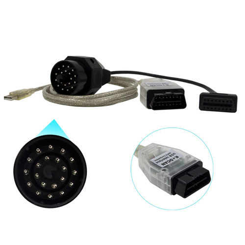 USB сканер K+DCAN INPA диагностики авто для BMW + 20pin переходник