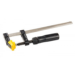 Струбцина столярная MASTERTOOL тип "F" 200х50 мм 1700Н деревянная ручка DIN5117 07-0001