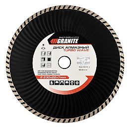 Диск алмазний GRANITE TURBO WAVE 230 мм 9-04-230