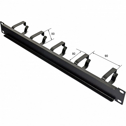 Кабельный организатор CMS 1U 600x500x507 мм Черный