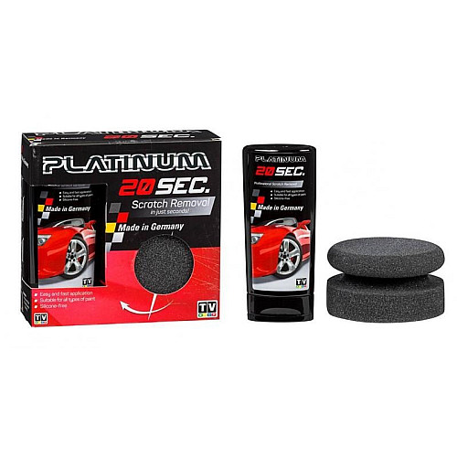 Паста для удаления царапин автомобиля Platinum 20 sec